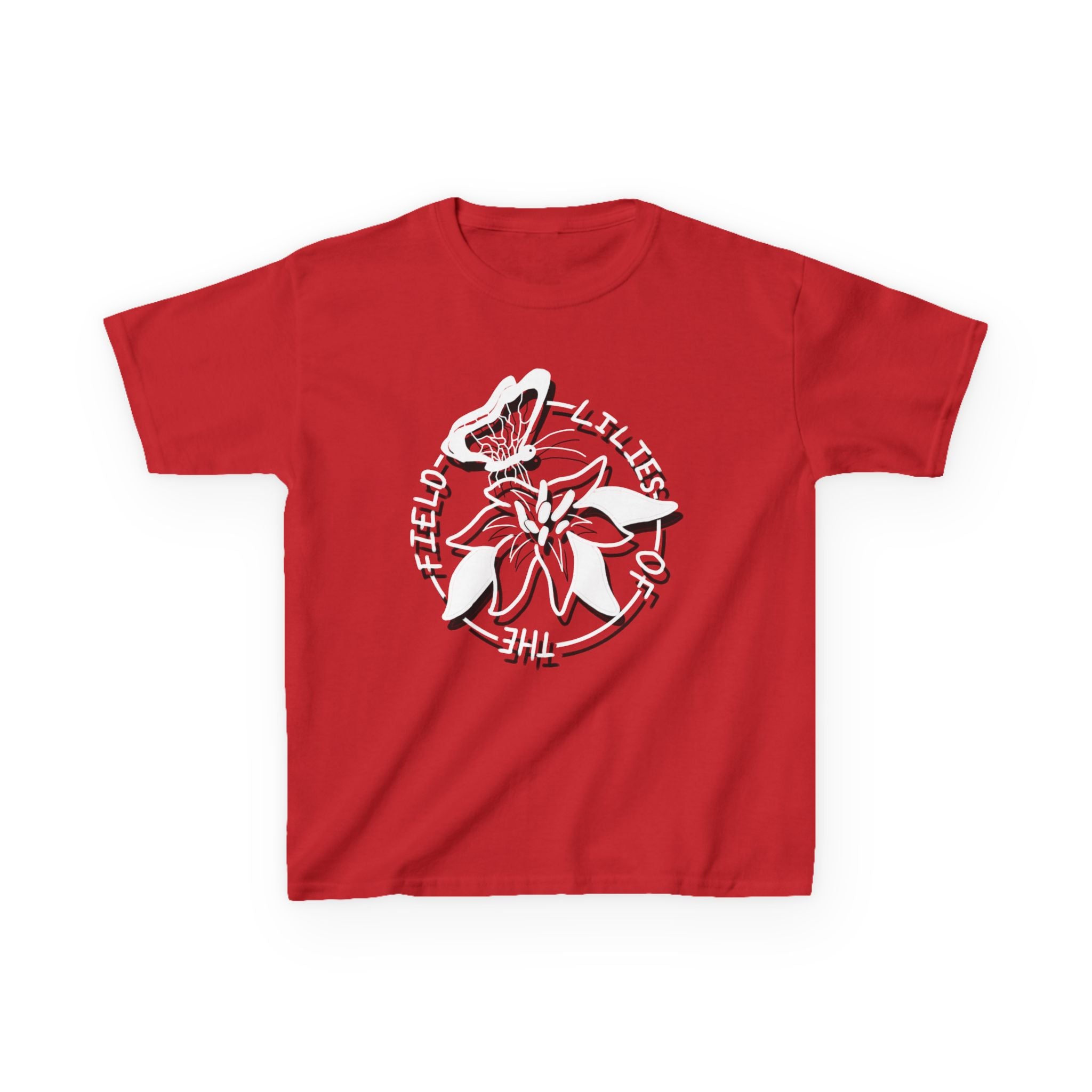Kids Tee — 'Lilies of the Field' Graphic