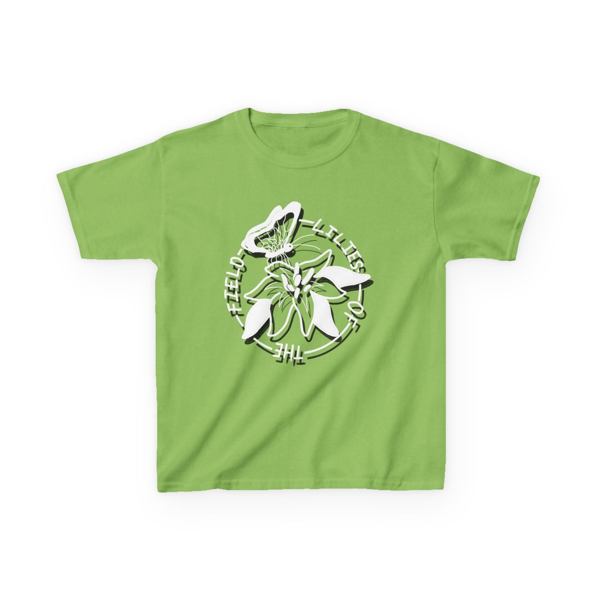 Kids Tee — 'Lilies of the Field' Graphic