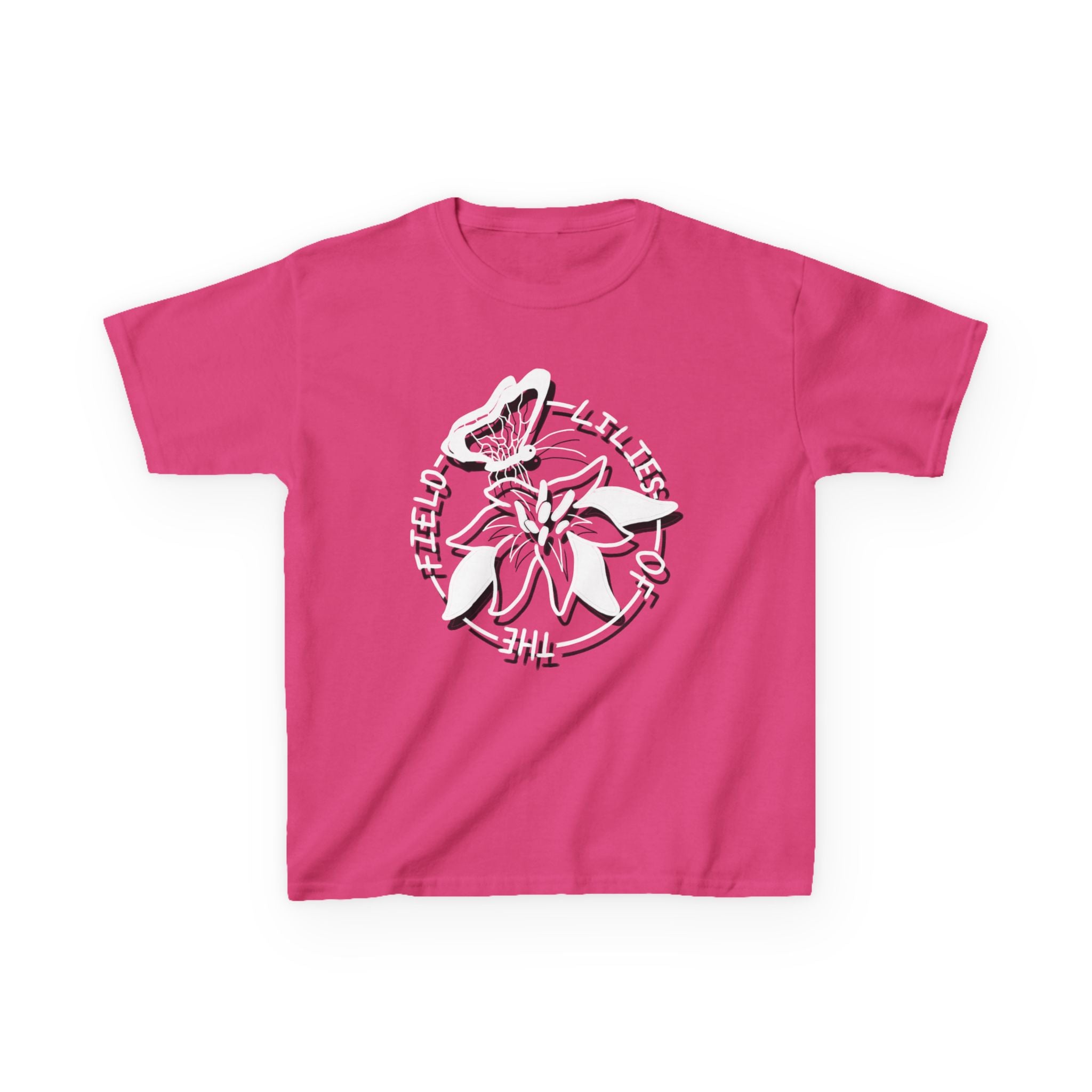 Kids Tee — 'Lilies of the Field' Graphic