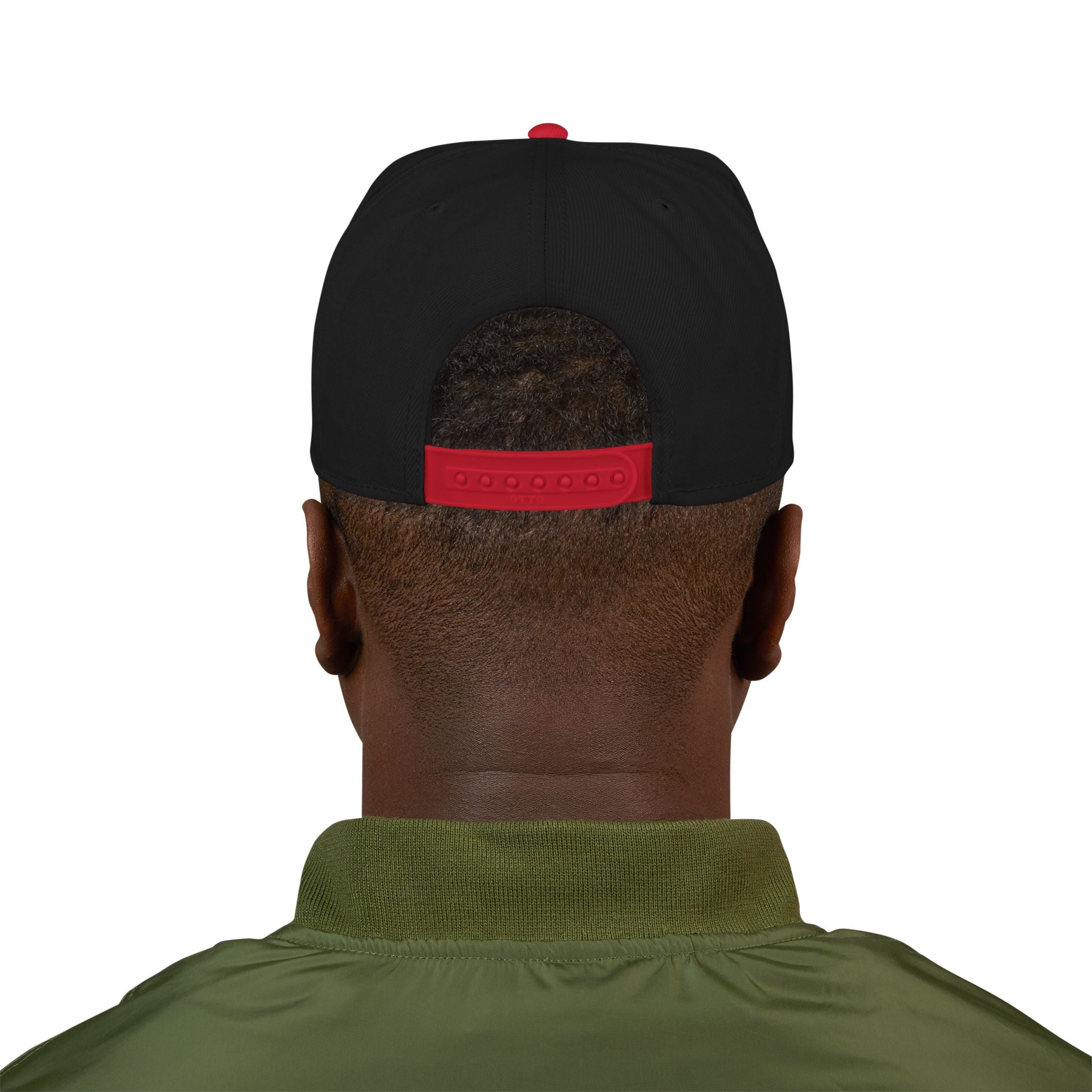 Skull Chapel Hat | Flat-bill snapback hat