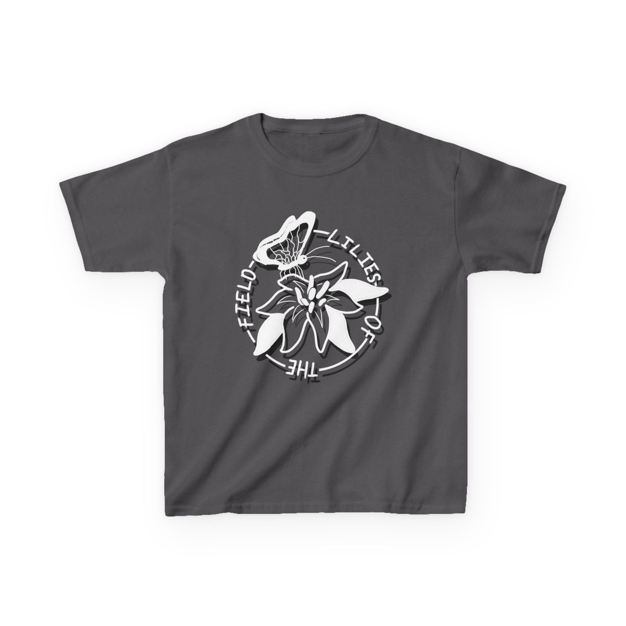 Kids Tee — 'Lilies of the Field' Graphic