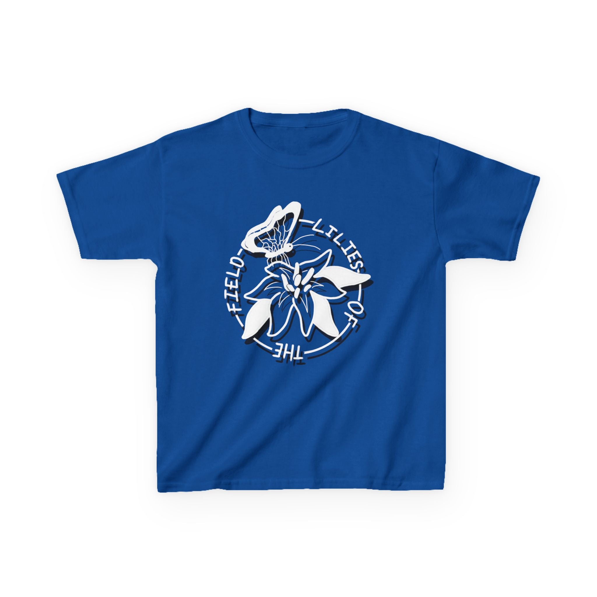 Kids Tee — 'Lilies of the Field' Graphic