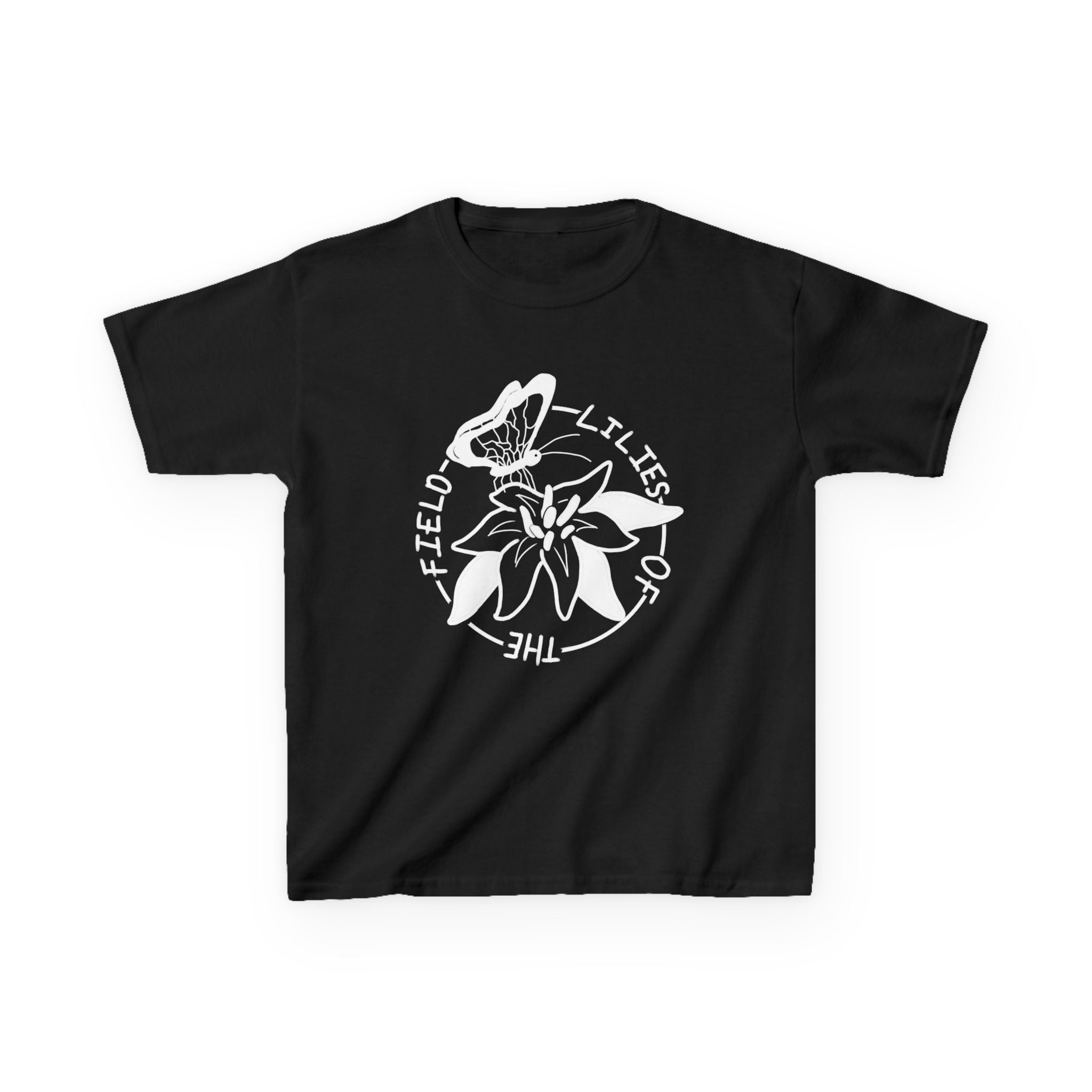 Kids Tee — 'Lilies of the Field' Graphic