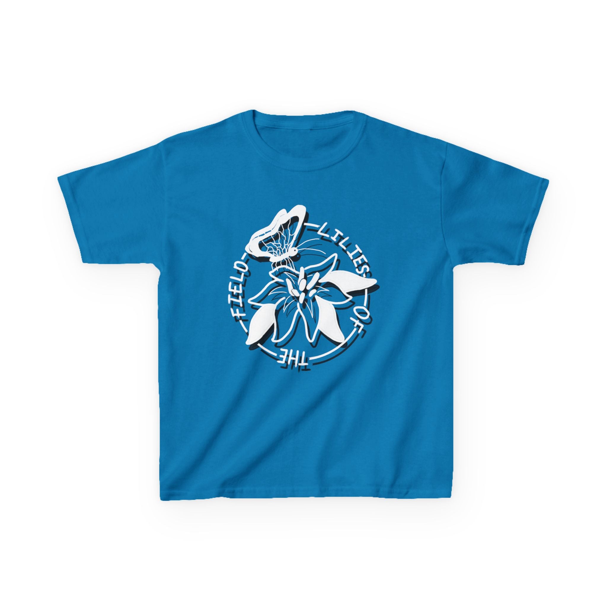 Kids Tee — 'Lilies of the Field' Graphic