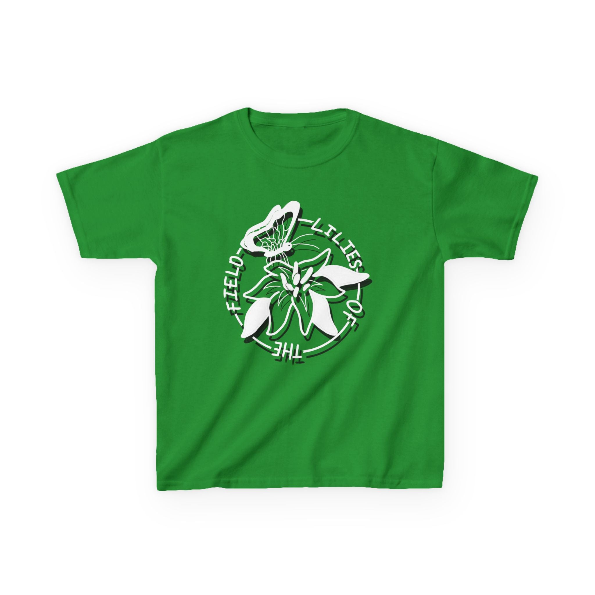 Kids Tee — 'Lilies of the Field' Graphic