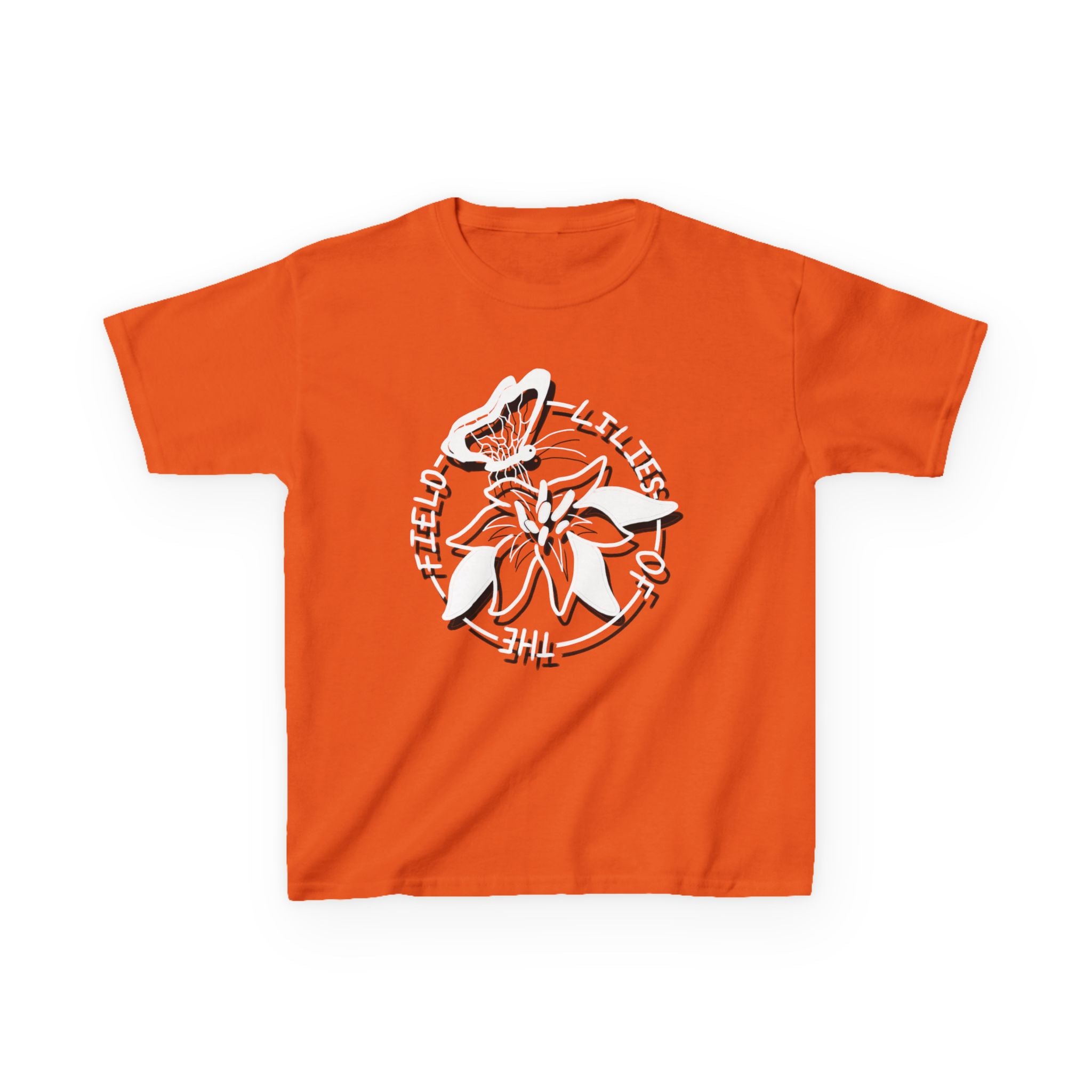 Kids Tee — 'Lilies of the Field' Graphic